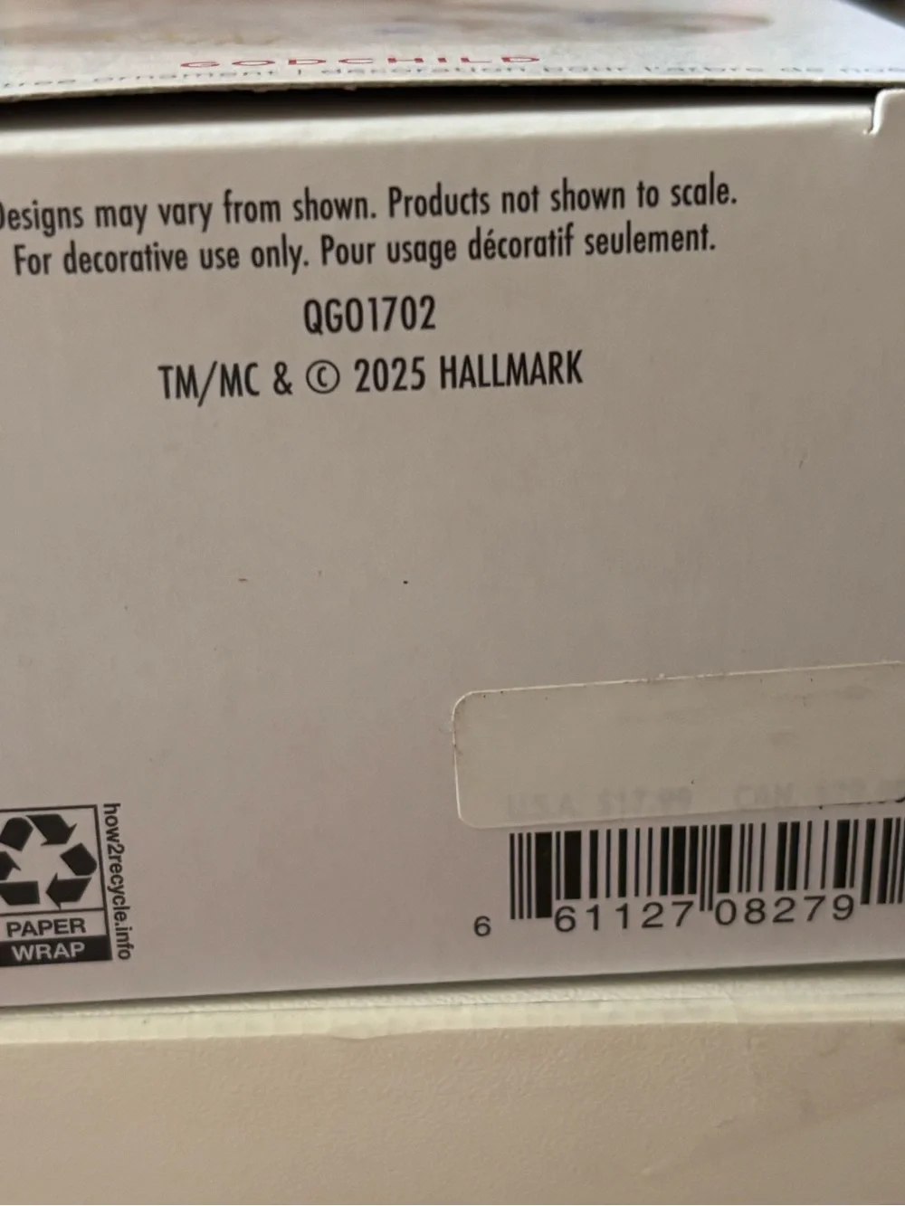 Hallmark Keepsake 2025 Godchild Snowman Angel Christmas Ornament NIB